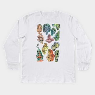 Heads up! Kids Long Sleeve T-Shirt